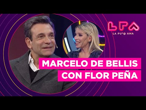 ¡MARCELO DE BELLIS CON FLOR PEÑA!