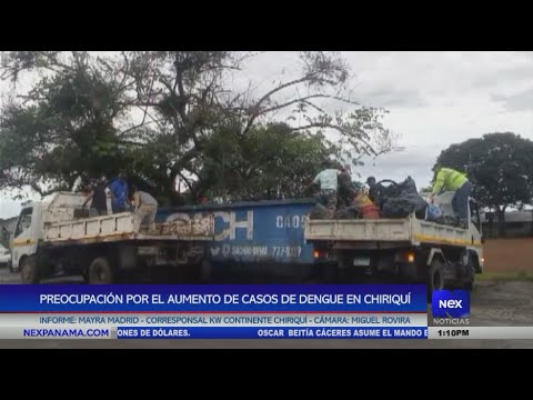 Preocupacio?n por el aumento de casos de dengue en Chiriqui?