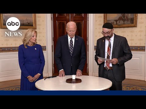 President Biden, first lady mark Oct. 7 anniversary at White House