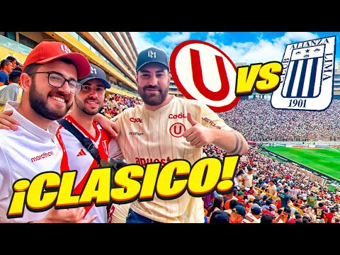 MI PRIMERA VEZ en el CLÁSICO PERUANO | Universitario vs Alianza **Esto es una locura**