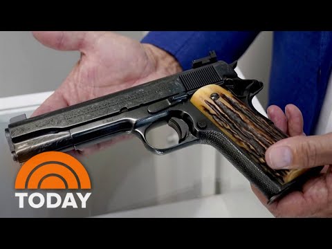 Al Capone’s Colt .45 caliber pistol ‘Sweetheart’ goes up for auction