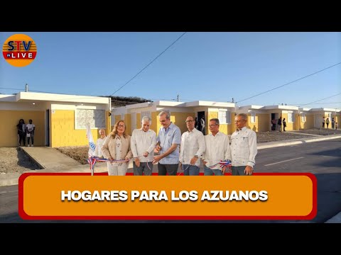 Presidente Luis Abinader encabeza Inauguración de las casas y calles de Monte Grande
