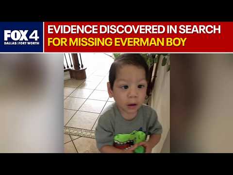 Evidence discovered in search for missing Everman boy