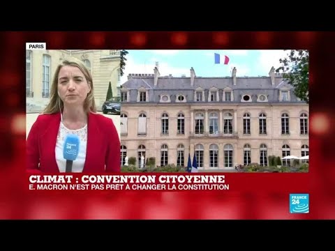 Convention citoyenne pour le climat : Emmanuel Macron salue une démocratie délibérative