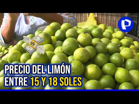 Precio del limón supera los S/15 en mercados de Lima. ¿A que se debe el alza?