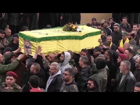 Funeral for Hezbollah fighter held day after Israeli strike deep in Lebanese territory