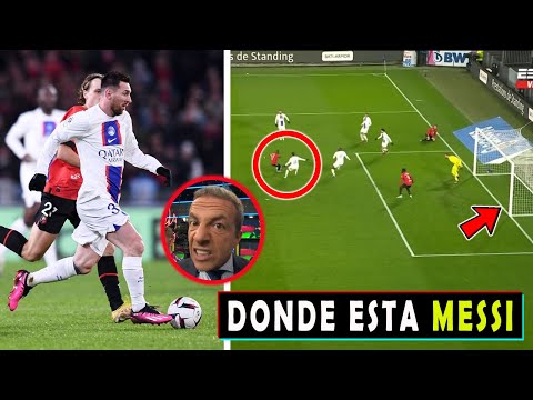 ASI REACCIONA PRENSA FRANCESA A PARTIDO DE MESSI Y DERROTA ANTE RENNES VS PSG 1-0