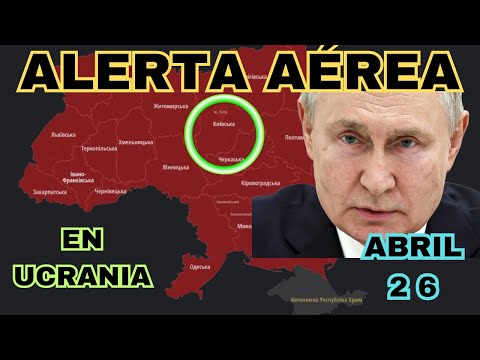 ALERTA AÉREA EN TODAS LAS REGIONES DE UCRANIA