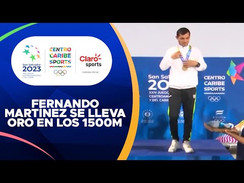 Fernando Marti?nez se lleva el oro en los 1500m de San Salvador 2023