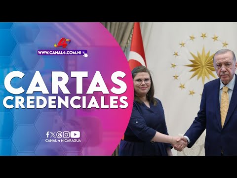 Tatiana García presentó cartas credenciales como embajadora de Nicaragua en Turquía