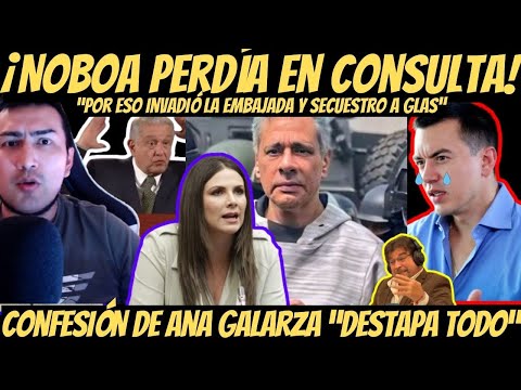 Daniel Noboa ¡Perdía la consulta por eso la embarro! Ana Galarza le hizo la grande | OEA no lo apoya