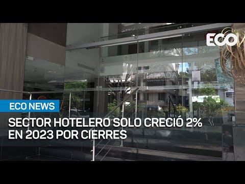 Sector Hotelero solo creció 2% en 2023 por cierres y medidas inconsultas | #EcoNews