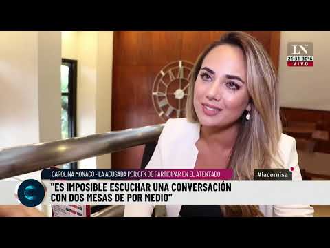 La Miss Argentina acusada por CFK de participar en el atentado, le responde en LN+