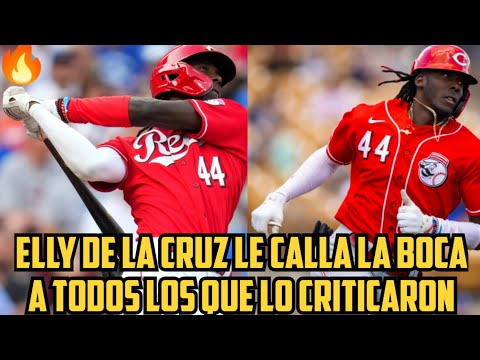 Elly De La Cruz: Dos jonrones y victoria de los Rojos