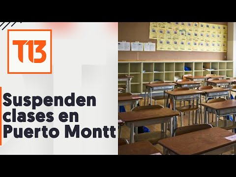 Suspenden clases en establecimientos municipales en Puerto Montt para este miércoles