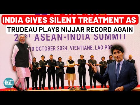 Trudeau Meets Modi In Laos, Again Repeats Nijjar Claims Without Proof; India Gives Silent Treatment