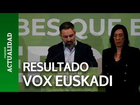 Abascal (Vox) asegura que ETA y el partido separatista vasco han ganado las elecciones