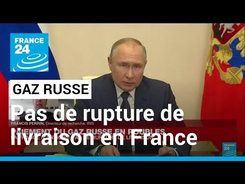 Paiement du gaz russe en roubles : la France n'anticipe pas de rupture de livraison • FRANCE 24
