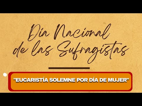 Celebra el Día Nacional de las Sufragistas con este evento auspiciado por la ministra Mayra Jimenez