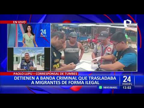 Capturan a “Los Noctámbulos”: banda criminal trasladaban migrantes ilegalmente