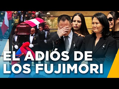 Un momento de dolor: Alberto Fujimori es despedido por sus familiares tras su muerte