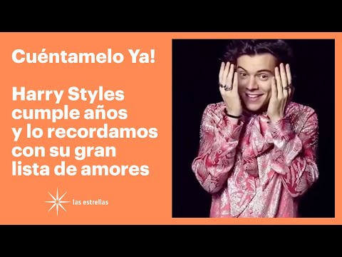 Cuéntamelo Ya!: Harry Styles cumple años y lo recordamos con su gran lista de amores