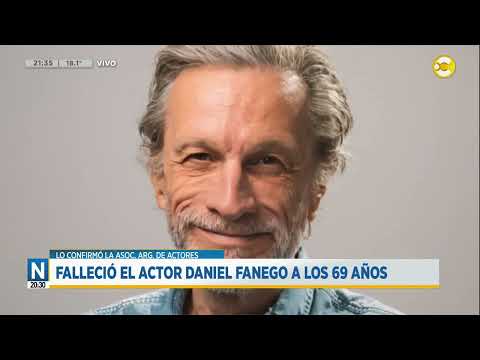 Falleció el actor Daniel Fanego a los 69 años ?N20:30?19-09-24