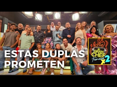 EL GRAN CHEF FAMOSOS X2: LAS DUPLAS EN ESTA TEMPORADA DEL PROGRAMA DE LATINA TV