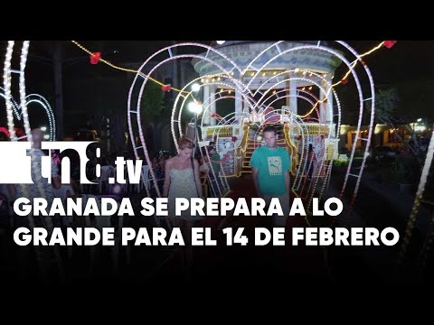 ¡Que viva el amor! Granada está lista para celebrar el 14 de Febrero - Nicaragua