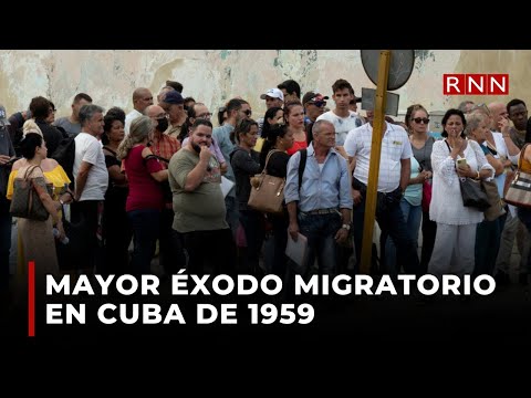 Cuba registra en dos años el mayor éxodo migratorio desde la revolución de 1959