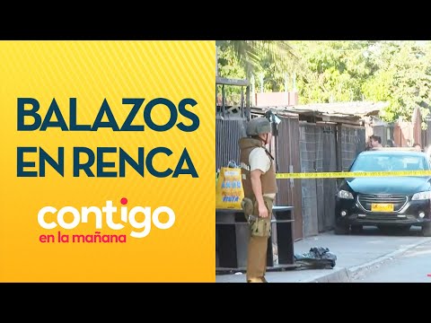 HOMICIDIO FRUSTRADO: Víctima recibió al menos 5 balazos en Renca - Contigo en la Mañana
