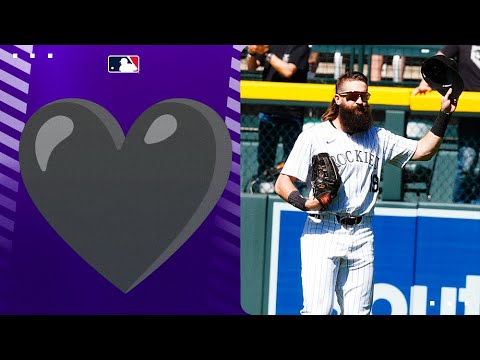 Rockies honor Charlie Blackmon in his FINAL game!