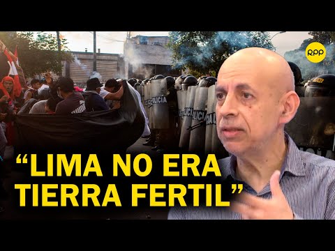 Lima no era tierra fértil para la protesta: Fernando Vivas sobre las manifestaciones en el Perú