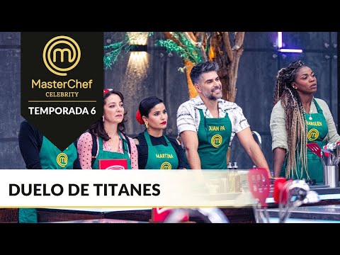 Los chefs y cocineros se enfrentan en un esperado reto de titanes | MasterChef Celebrity