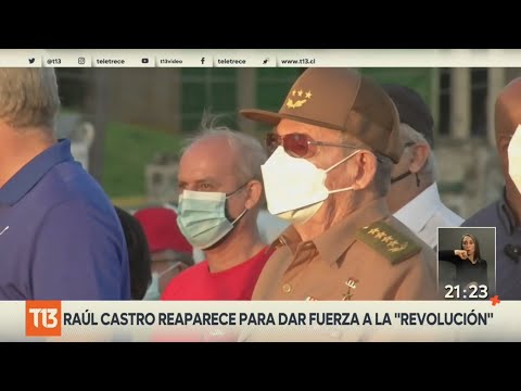 Raúl Castro reaparece para dar fuerza a la revolución cubana