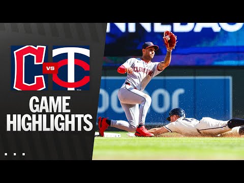 Guardians vs. Twins Game Highlights (9/21/25) | MLB Highlights