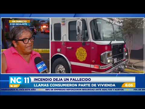 Adulto fallece tras incendio en Barrio Escalante