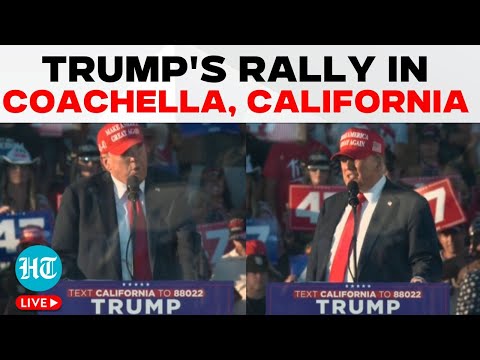 Donald Trump LIVE | Trump Rally In Coachella Valley | Trump California Rally | Trump Speech | USnews