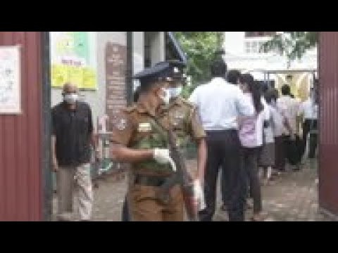 Sri Lankans vote in elections amid virus measures