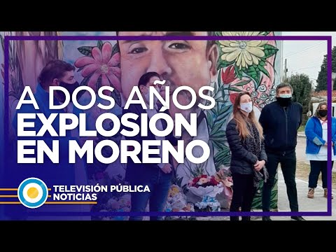 Homenajes a dos an?os de la explosio?n letal en la escuela de Moreno