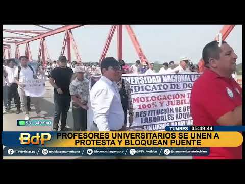 #BDP| SUTEP REALIZA PARO NACIONAL DE 24 HORAS EN DIVERSAS REGIONES DEL PERÚ