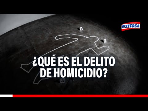 Mario Camacho responde: ¿Qué es el delito de homicidio y qué sanción tiene?