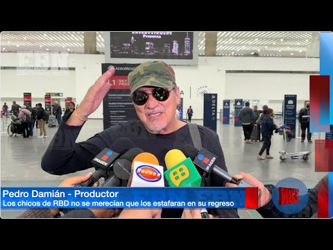 Pedro Damián habla de la ESTAFA de la que fueron presa los integrantes de RBD por su ex manager