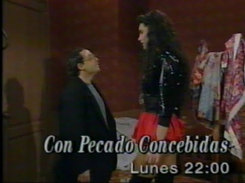 DiFilm - Promo Telenovela Con pecado concebidas con Luis Luque y María Valenzuela (1993)