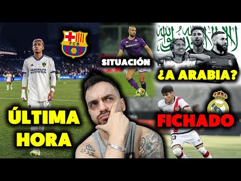 BENZEMA, MODRIC y RAMOS ¿A ARABIA?· ÚLTIMA HORA JULIÁN ARAÚJO y BARÇA · MADRID FICHA a FRAN GARCÍA