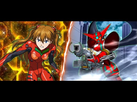 21:9【スパロボDD】演出集：「真ゲッター1(式波・アスカ・ラングレー)」（全武装、全立絵）　/　【SRWDD】「ShinGetter1」All Attacks　/【機戰DD】「真蓋塔1」全戰鬥動畫