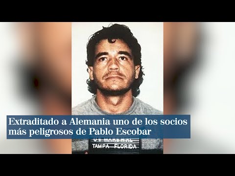 Uno de los socios más peligrosos de Pablo Escobar, extraditado a Alemania tras 33 años de prisión