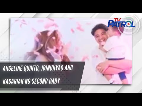 Angeline Quinto, ibinunyag ang kasarian ng second baby | TV Patrol