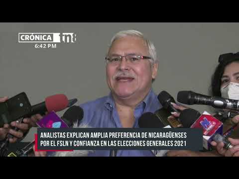 Analistas sobre encuesta: «Gobierno de Nicaragua ha devuelto esperanzas»