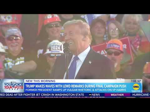 What did Trump say about Arnold Palmer: Former president makes lewd remarks during Pa. rally